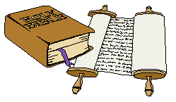 bible book and scroll