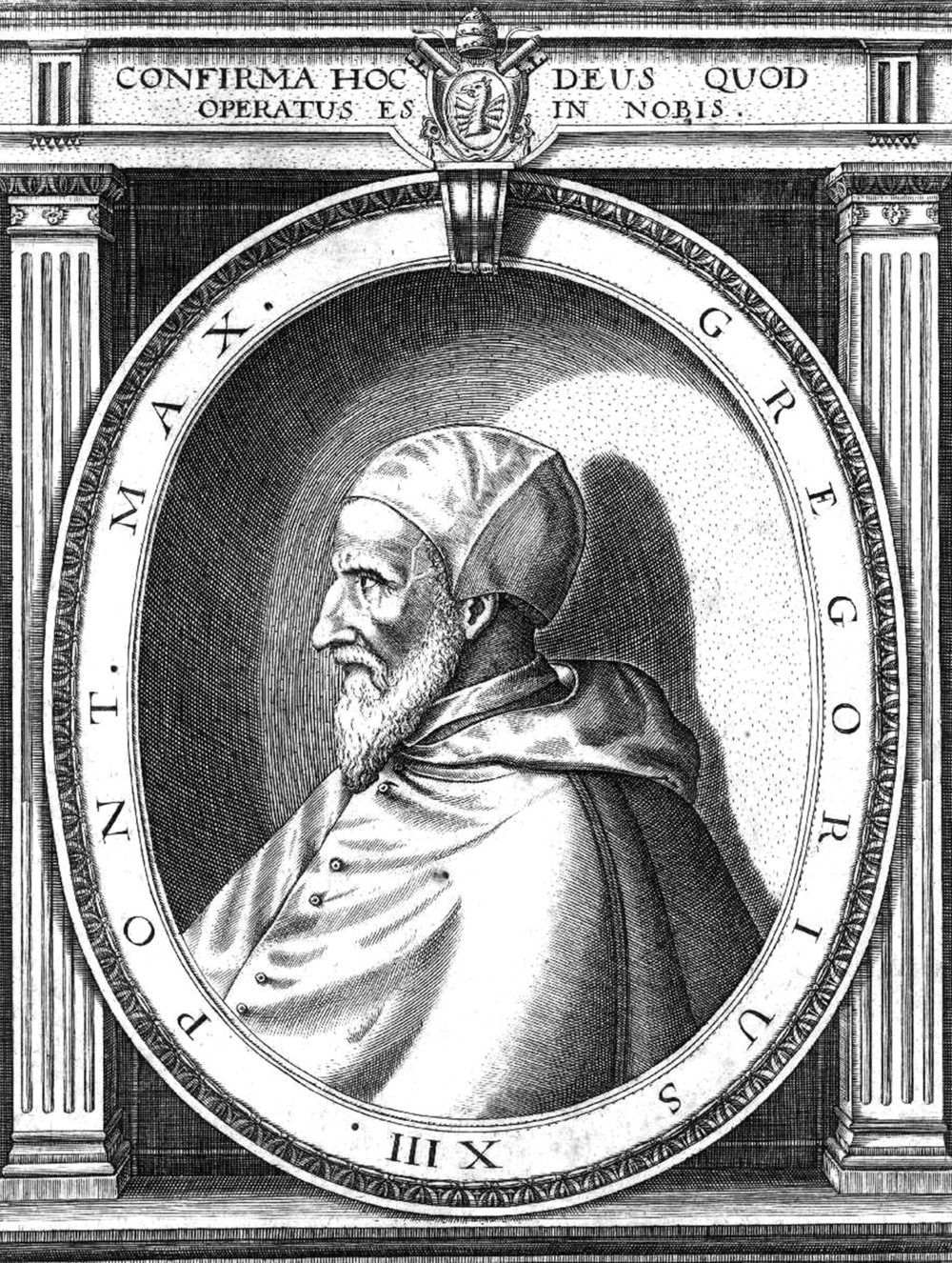 bust of Pope Gregory XIII