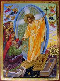 icon of Christ resurrected