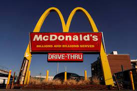 Golden Arches McDonald's sign